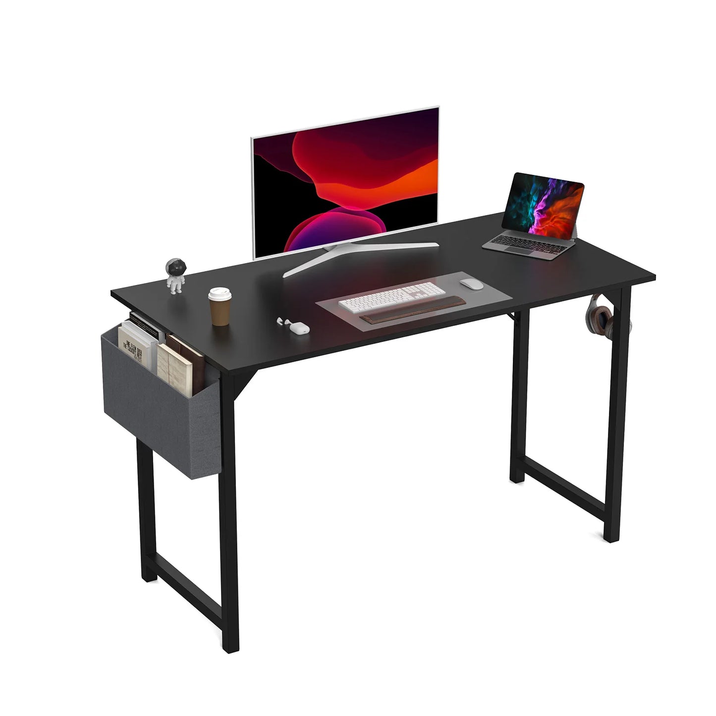 JHK Computer Desk Gaming Table With Headphone Hook