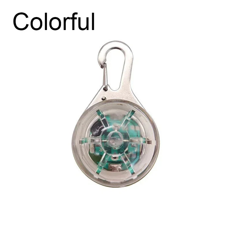 Led Luminous Dog Cat Collar Glowing Pendant Safety Necklace