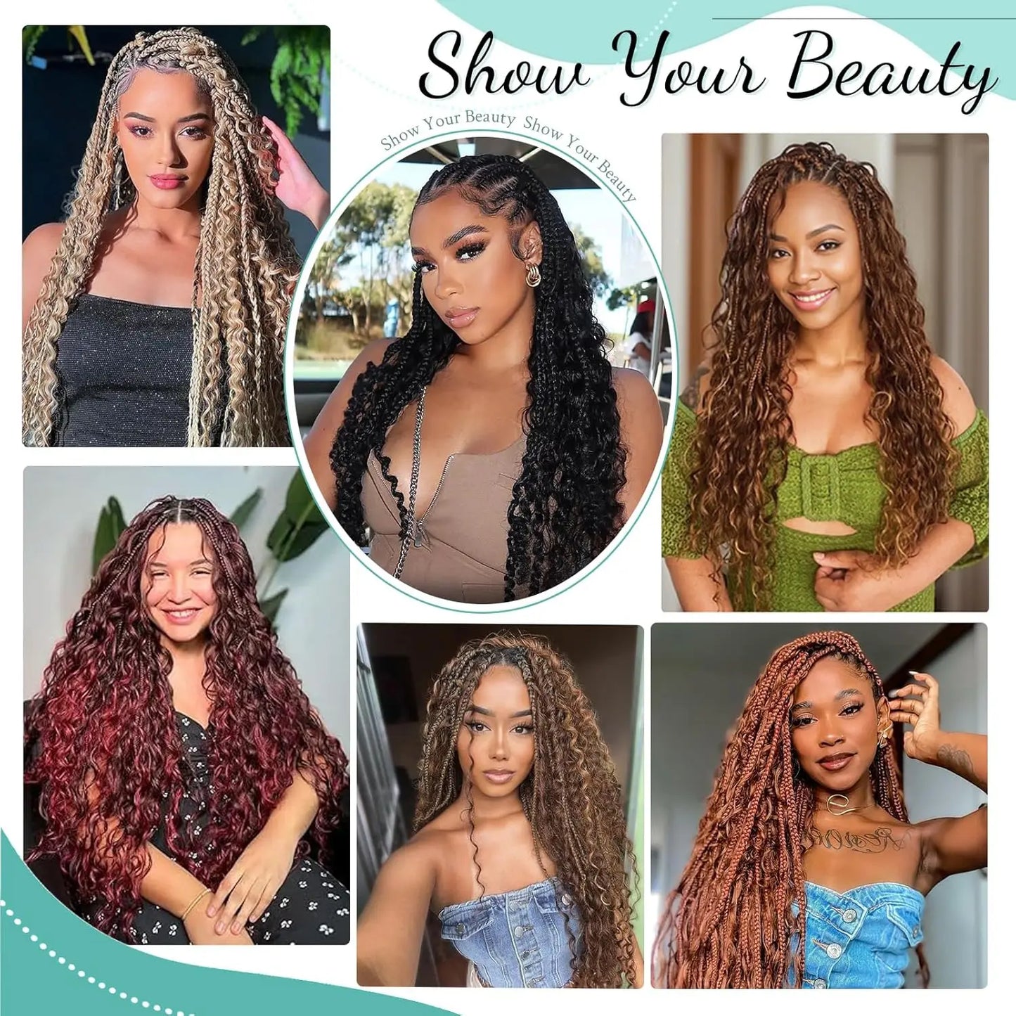 Deep Wave Braiding Hair No Weft Brazilian Virgin Extensions