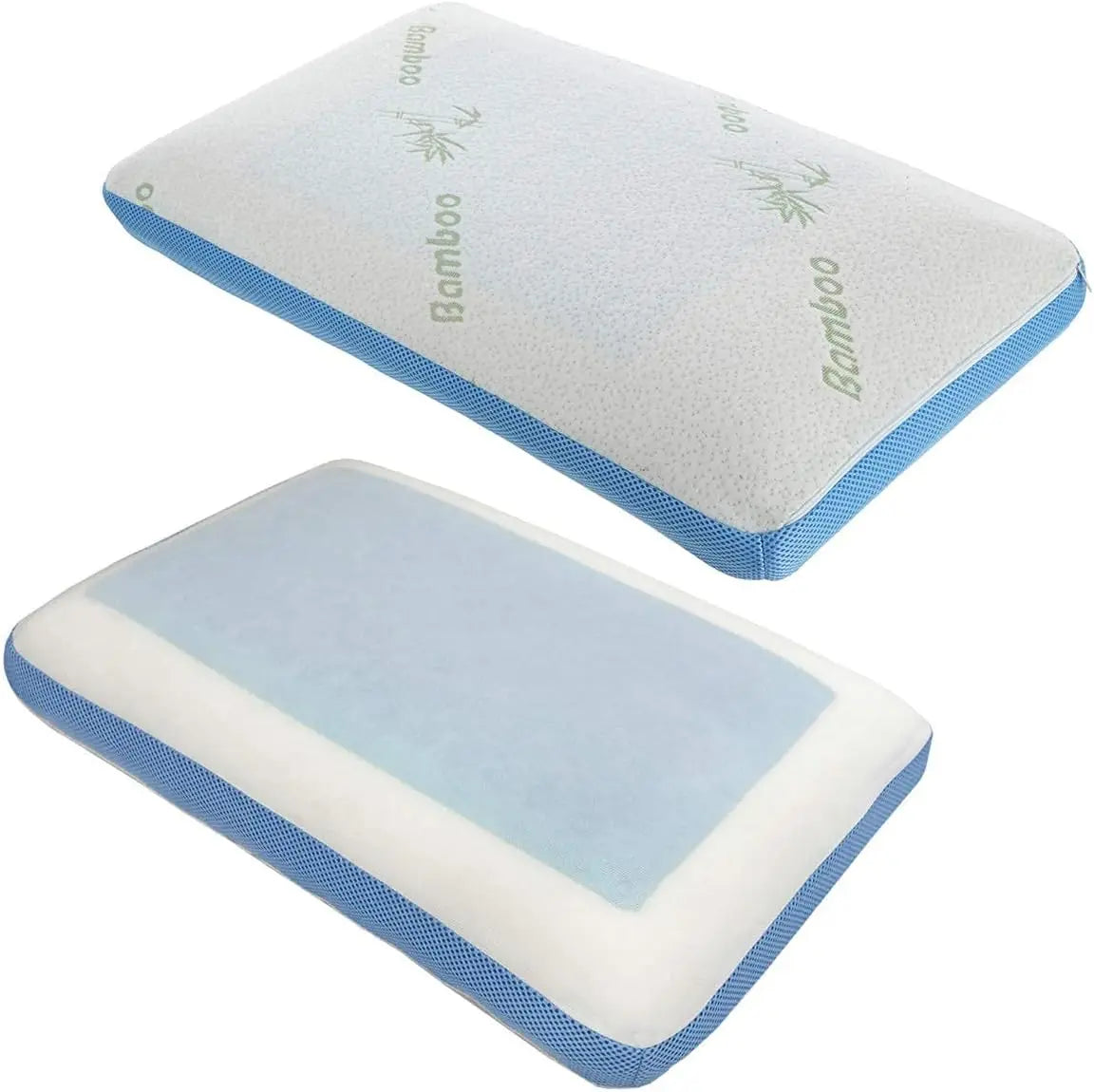 Gel Memory Foam Cervical Pillow With Cooling Neck Support