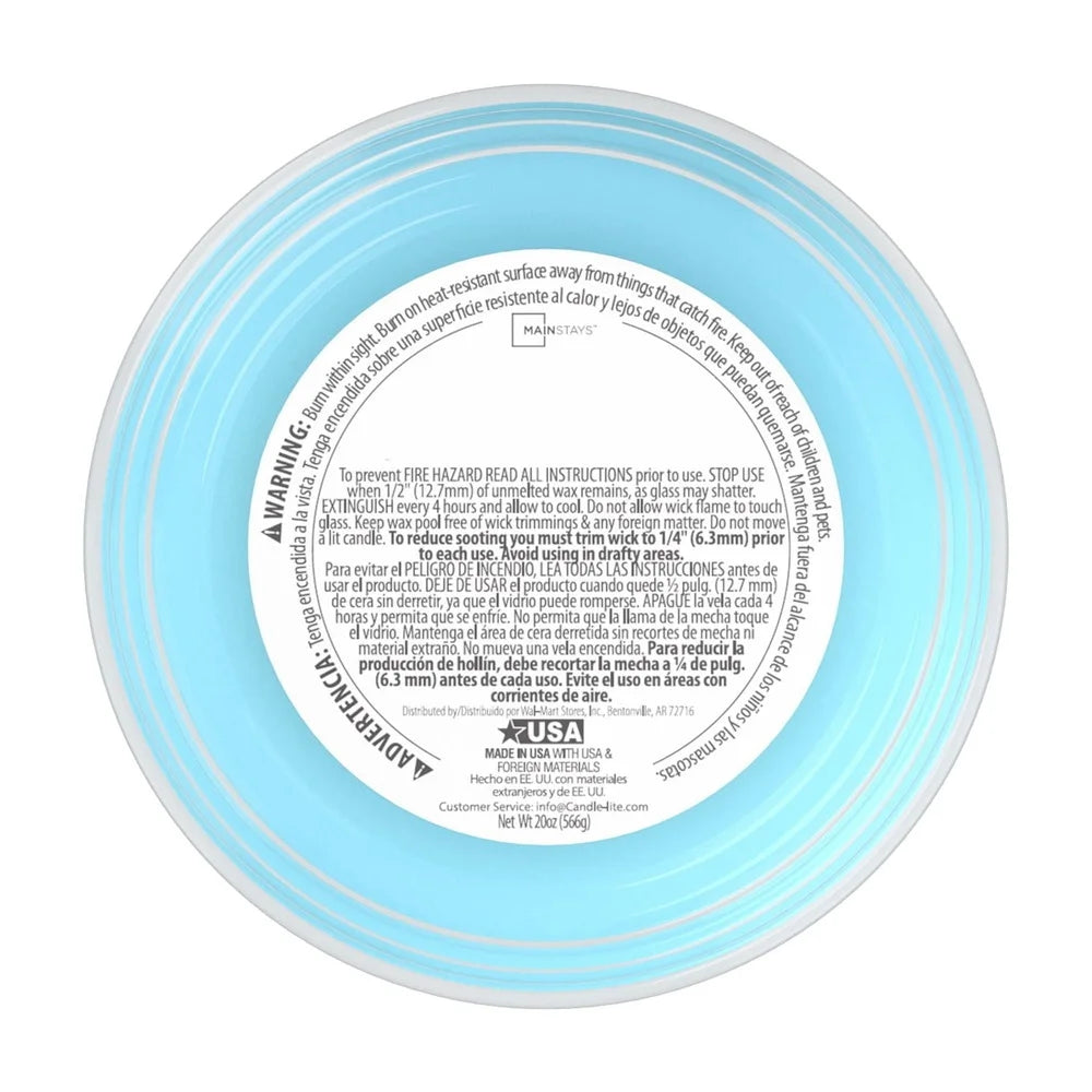 Salted Sea Spray Scented Candle 20 Oz Glass Jar Long Burn