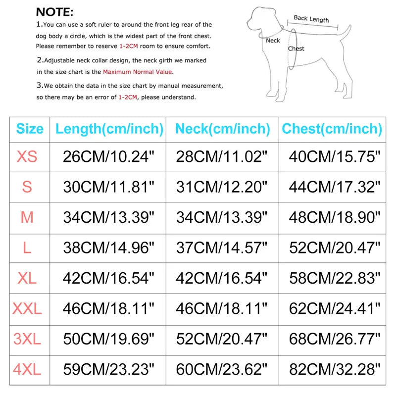 Winter Warm Dog Jacket Waterproof Coat With Harness Fleece