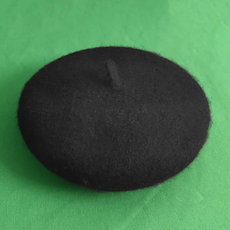 Winter Wool Beret Hat For Pets Cats Dogs Christmas Earmuffs