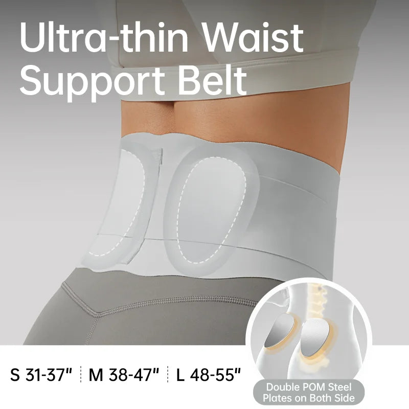 Unisex Back Support Belt Adjustable Lumbar Brace Sciatica