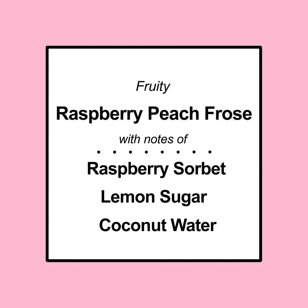 4 Pack Raspberry Peach 3 Wick Candles Scented Jar Decor