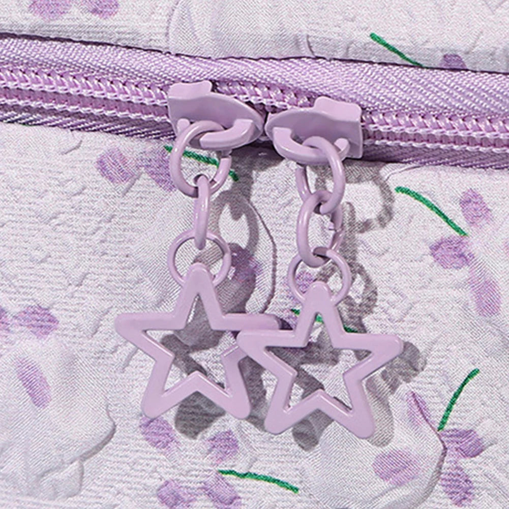 Floral Makeup Bags 3 Pack Large Capacity Cosmetic Pouches