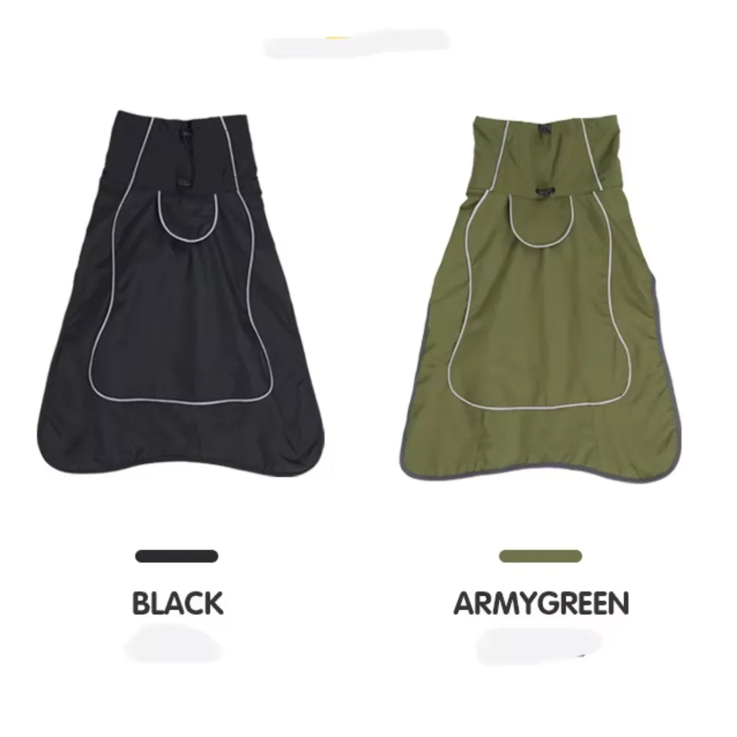 Windproof Leather Dog Raincoat Winter Jacket For Pets