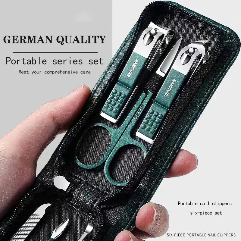 Nail Scissors Set 6 Piece Manicure Tools Portable Household