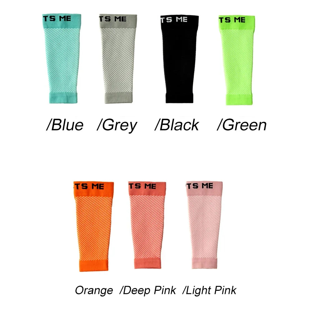 1Pair Calf Compression Sleeves for Men & Women (23-32 mmHg),Footless Compression Socks for Varicose Veins & Shin Splint Relief