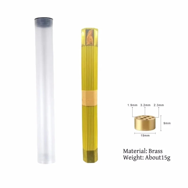 91 Pcs Natural Sandalwood Incense Sticks With Holder
