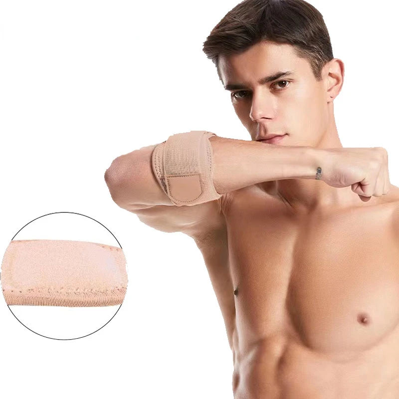 Elbow Brace for Tendonitis,Tennis & Golfer's Elbow Pain Relief,Forearm Compression Sleeve,Elbow Brace Support Strap for Tennis