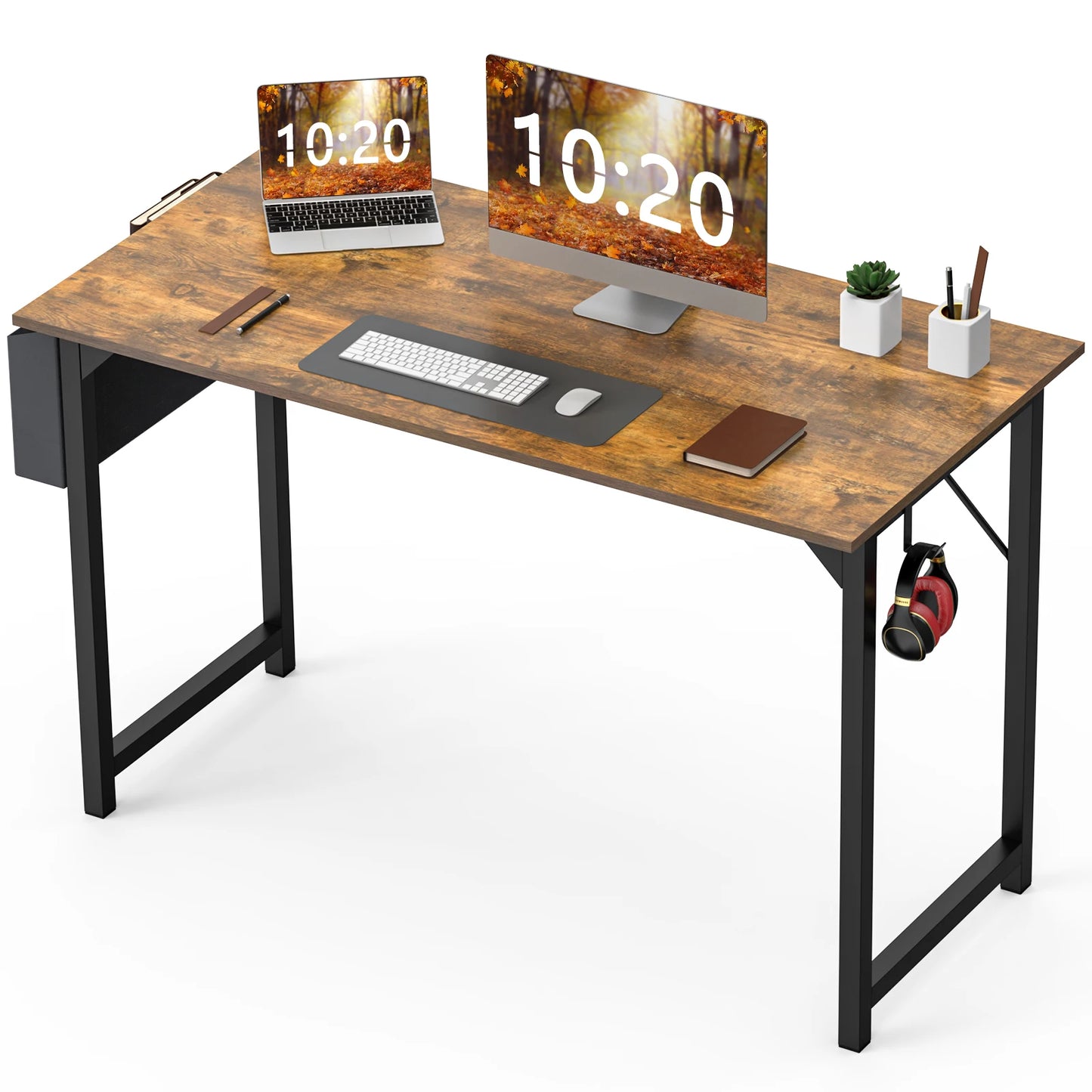 JHK Computer Desk Gaming Table With Headphone Hook