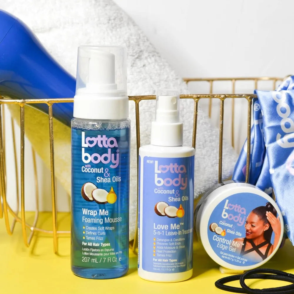 Coconut Oil And Shea Wrap Me Foaming Curl Mousse Curly Hair