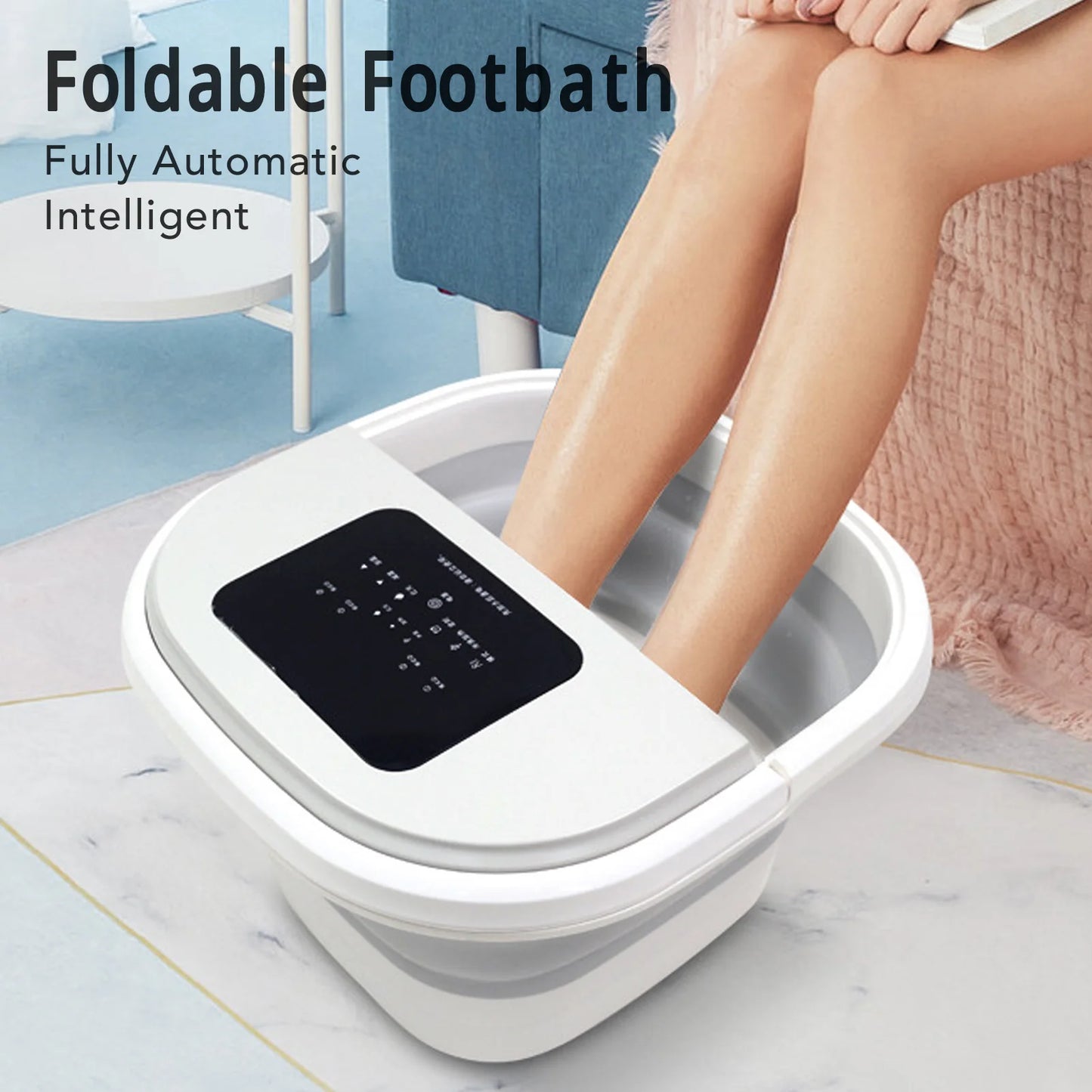 Smart Foot Soak Tub 420W 8L Massager With Remote Rollers