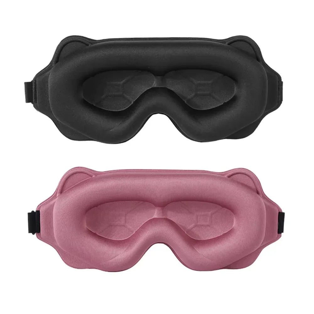 3D Sleep Mask Blindfold Light Blocking Eye Shade Memory Foam