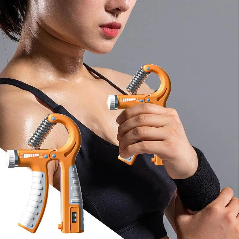 Grip Strengthener Adjustable 5 To 60kg Unisex Hand Exerciser