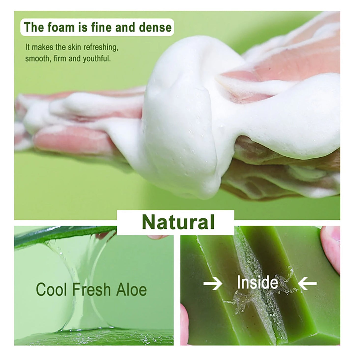 Ailke Aloe Vera Whitening Soap For All Skin Types Acne