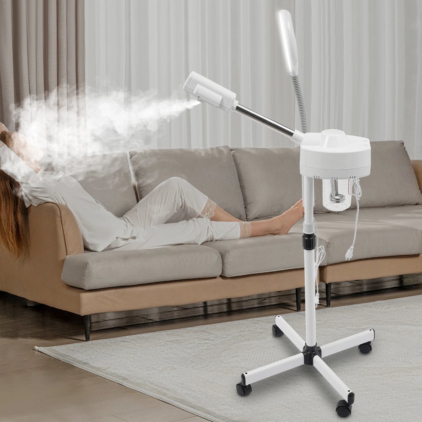 23oz Large Capacity 2 In 1 Facial Steamer For All Skin Types