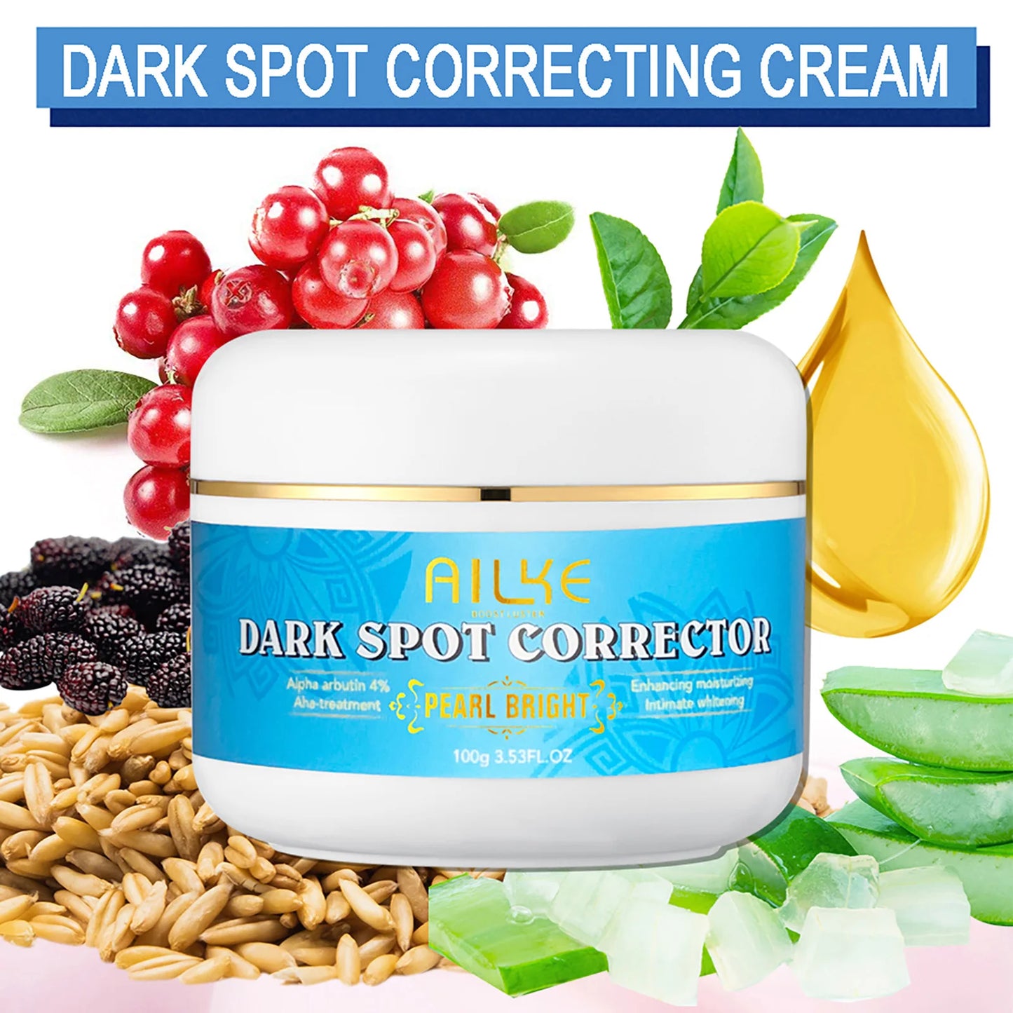 AILKE Natural Multi Vitamin Skin Care Kit Whitening