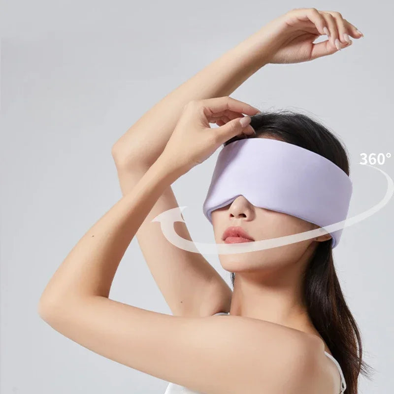Soft Light Blocking Sleeping Mask Travel Eyeshade Sleep Aid