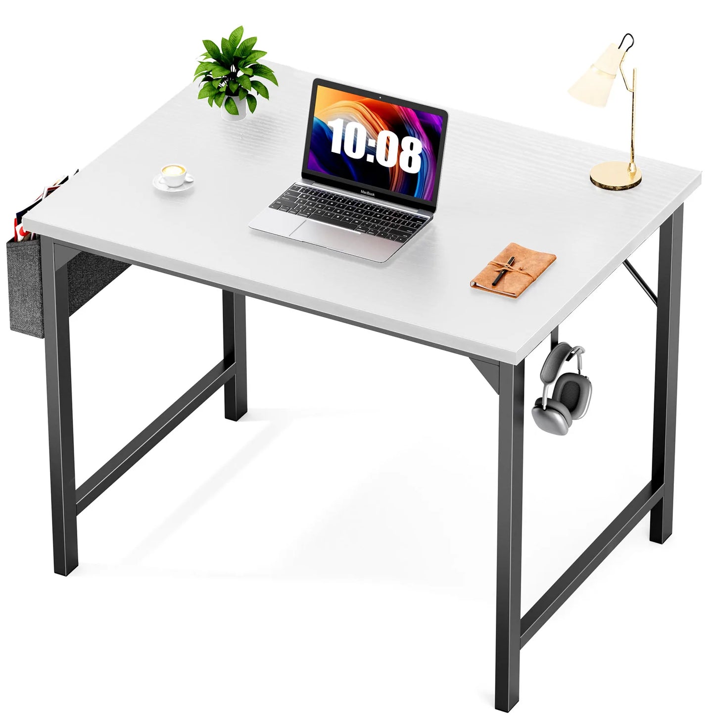 JHK Computer Desk Gaming Table With Headphone Hook