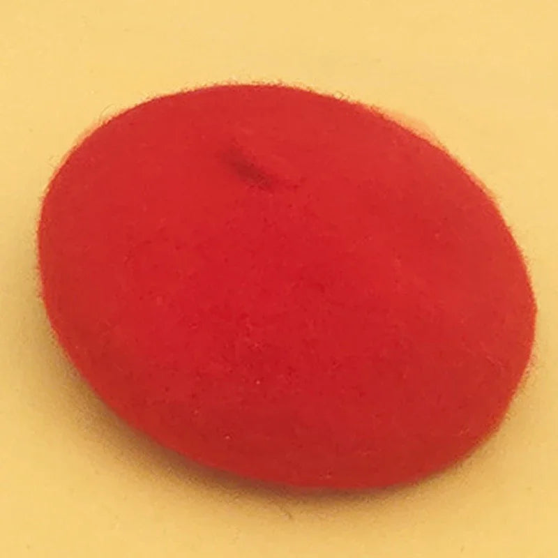 Winter Wool Beret Hat For Pets Cats Dogs Christmas Earmuffs