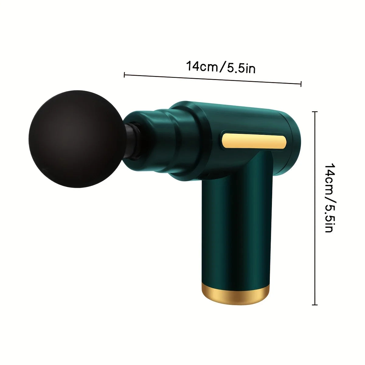 Long Endurance Type C Massage Gun Six Levels Quiet Fascia