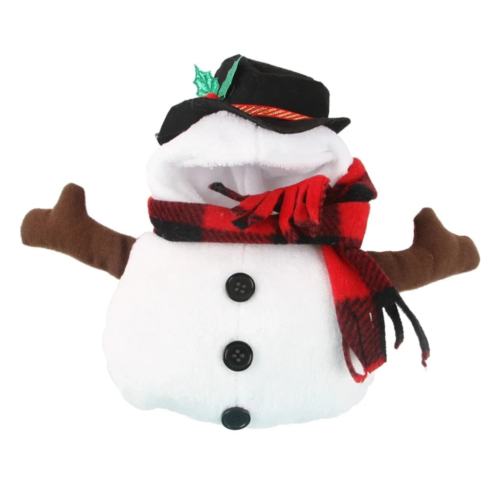 Christmas Snowman Dog Costume Winter Outfit For Small Dogs