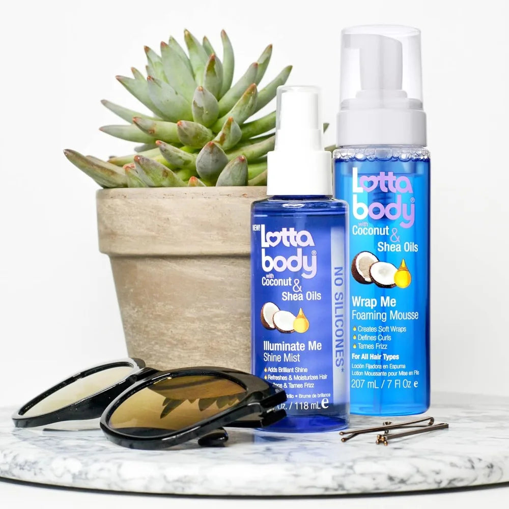 Coconut Oil And Shea Wrap Me Foaming Curl Mousse Curly Hair