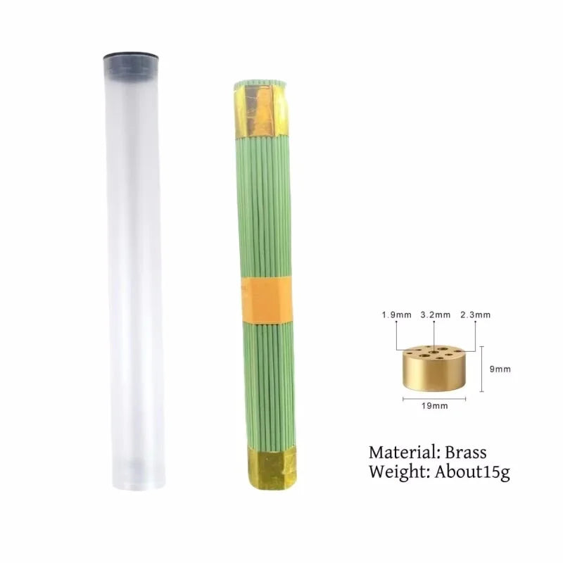 91 Pcs Natural Sandalwood Incense Sticks With Holder