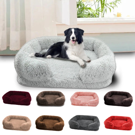 Thickened Orthopedic Dog Bed for Large Dogs Washable Cover