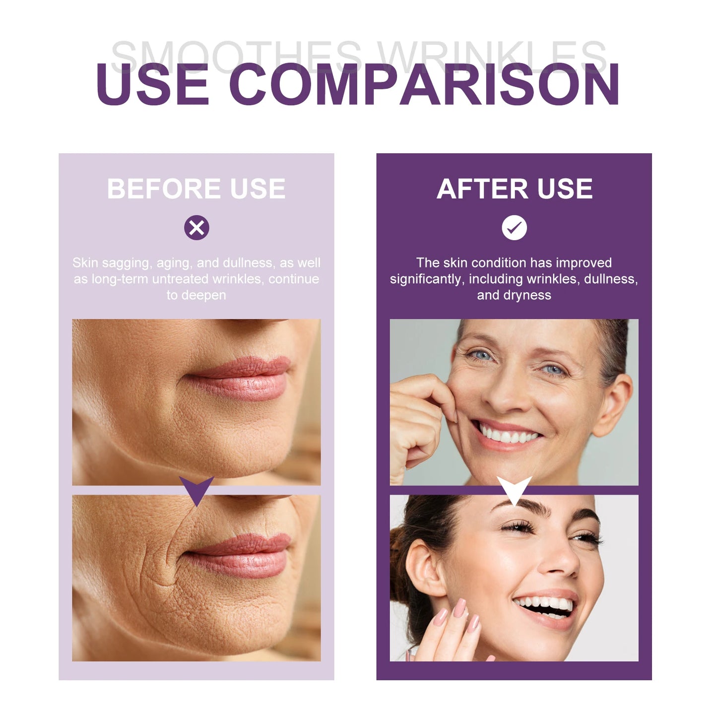 Retinol facial essence improves dull skin, improves skin elasticity, moisturizes and brightens skin care facial essential oil